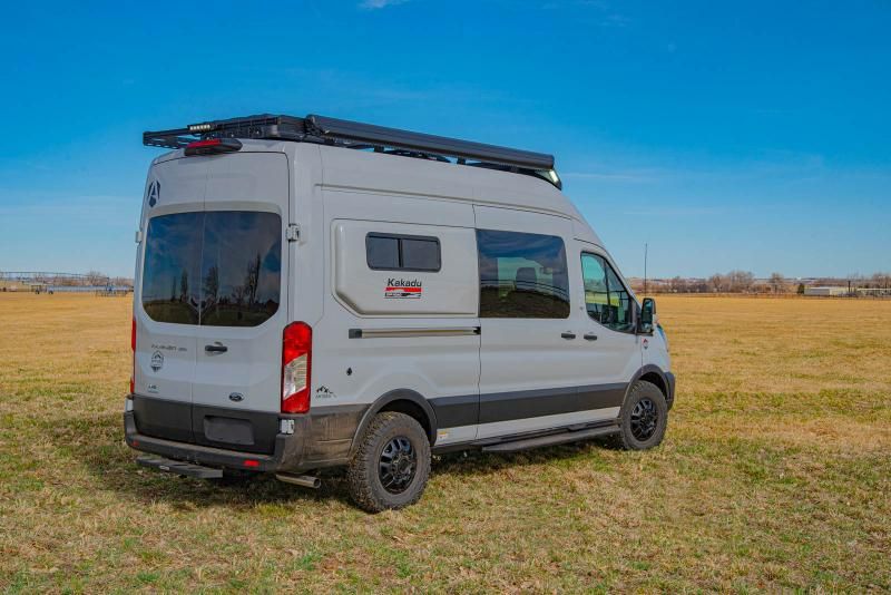 Exterior view of the 2022 Antero Kakadu campervan