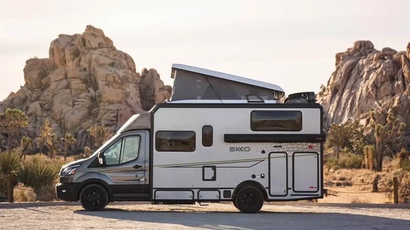 Exterior view of 2023 Winnebago Ekko