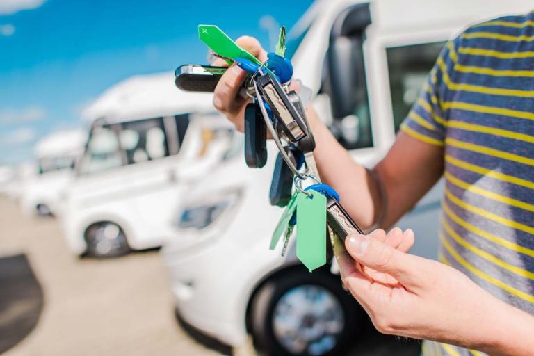 Person holding handful of keys