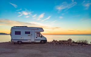 What states allow you to live in an RV on your property?