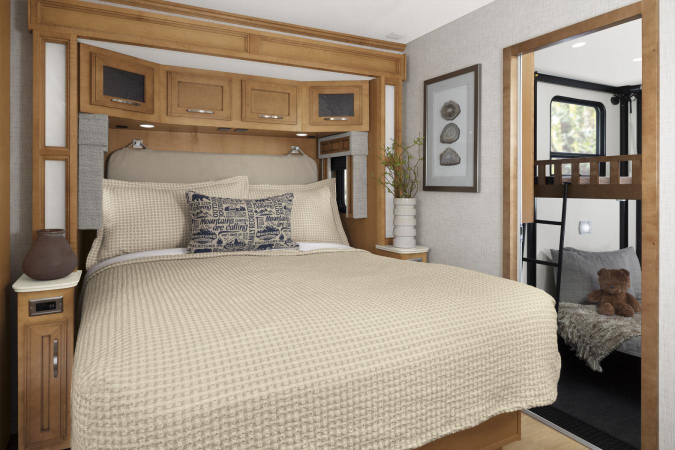 Bedroom inside the 2024 Newmar Canyon Star