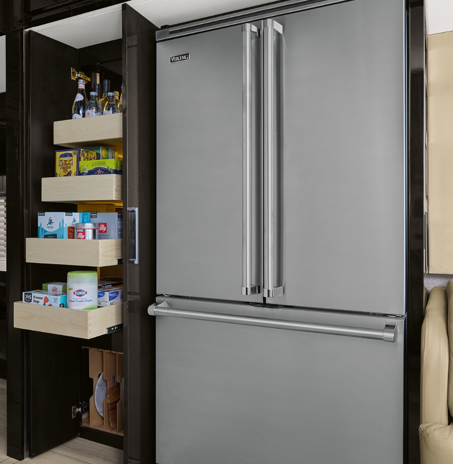 Newmar King Aire fridge