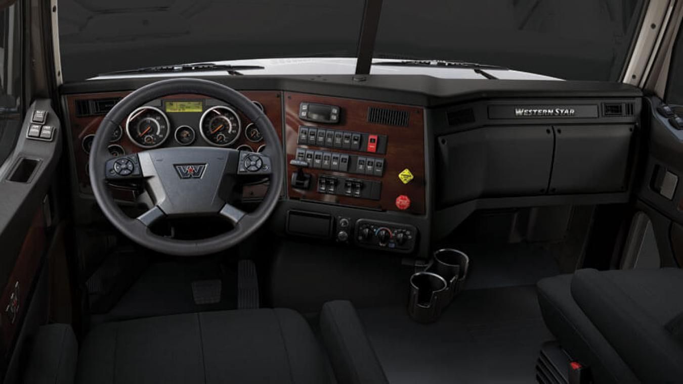 Western Star Truck Interior