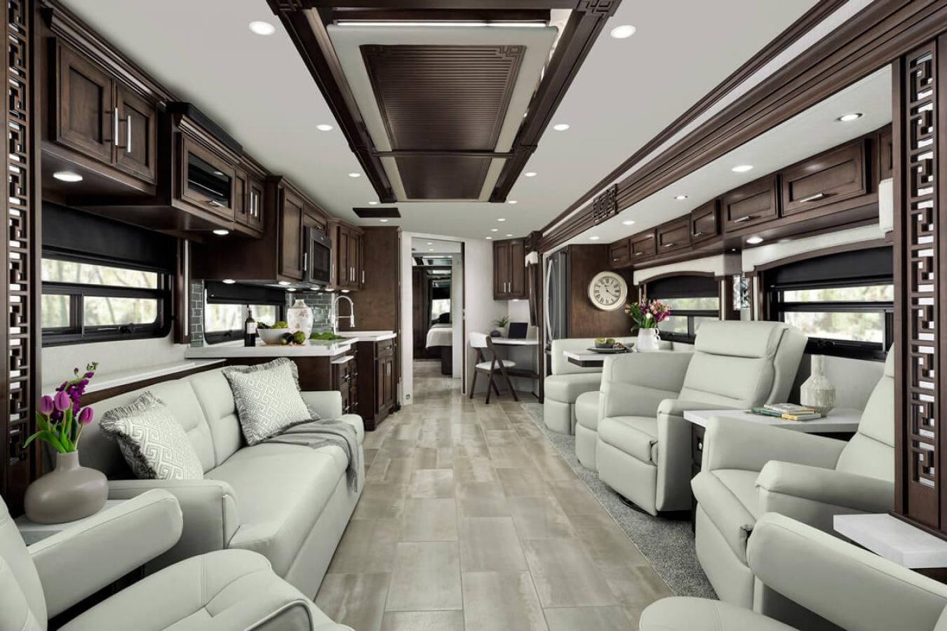 Interior shot of a 2022 Newmar Ventana RV