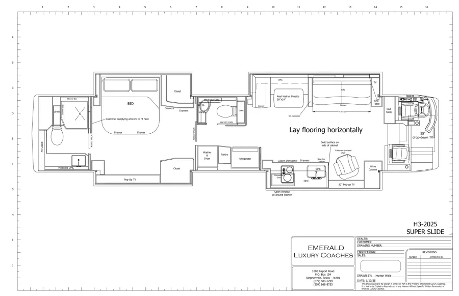 2025 Emerald Prevost H3-45 Quad Slide | Photo 2 of 2