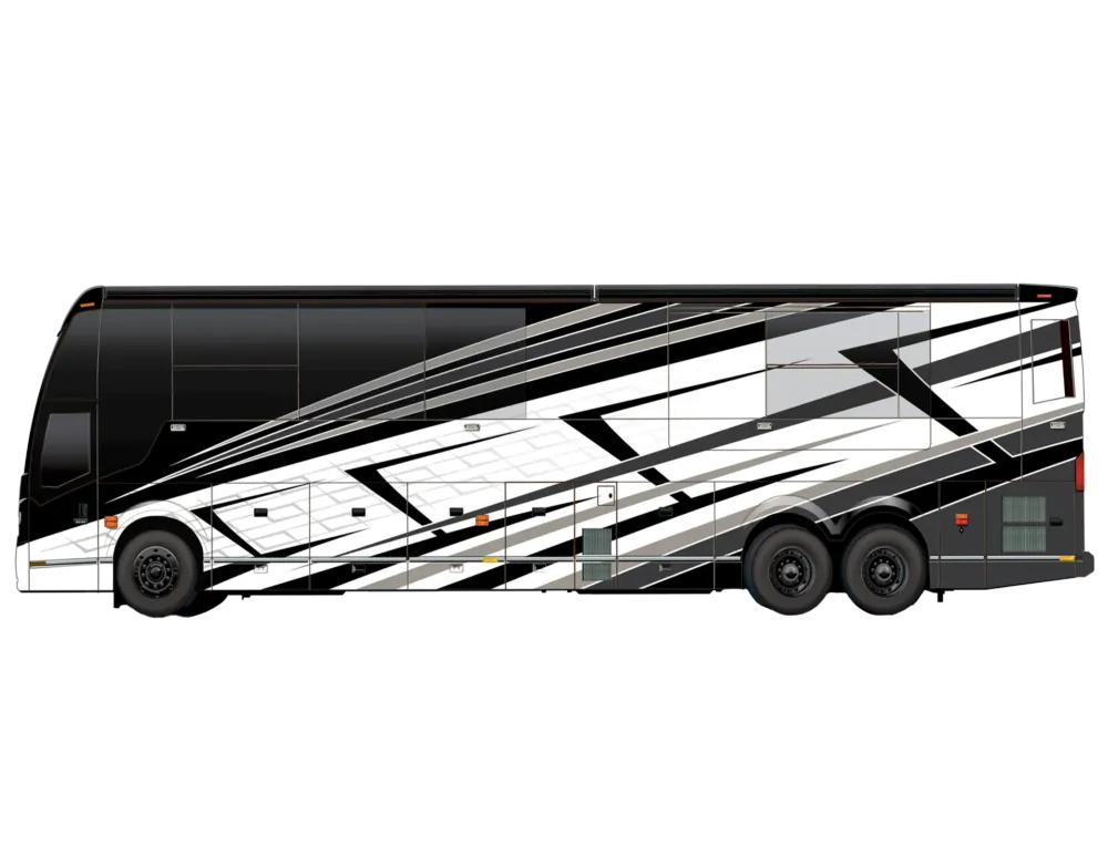 2025 Emerald Prevost H3-45 Quad Slide