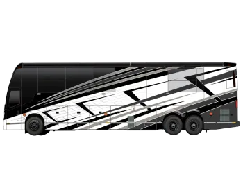 2025 Emerald Prevost H3-45 Quad Slide