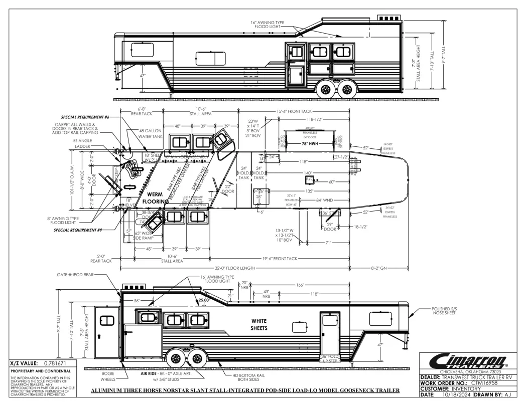 2025 Cimarron Norstar 3HLQ 