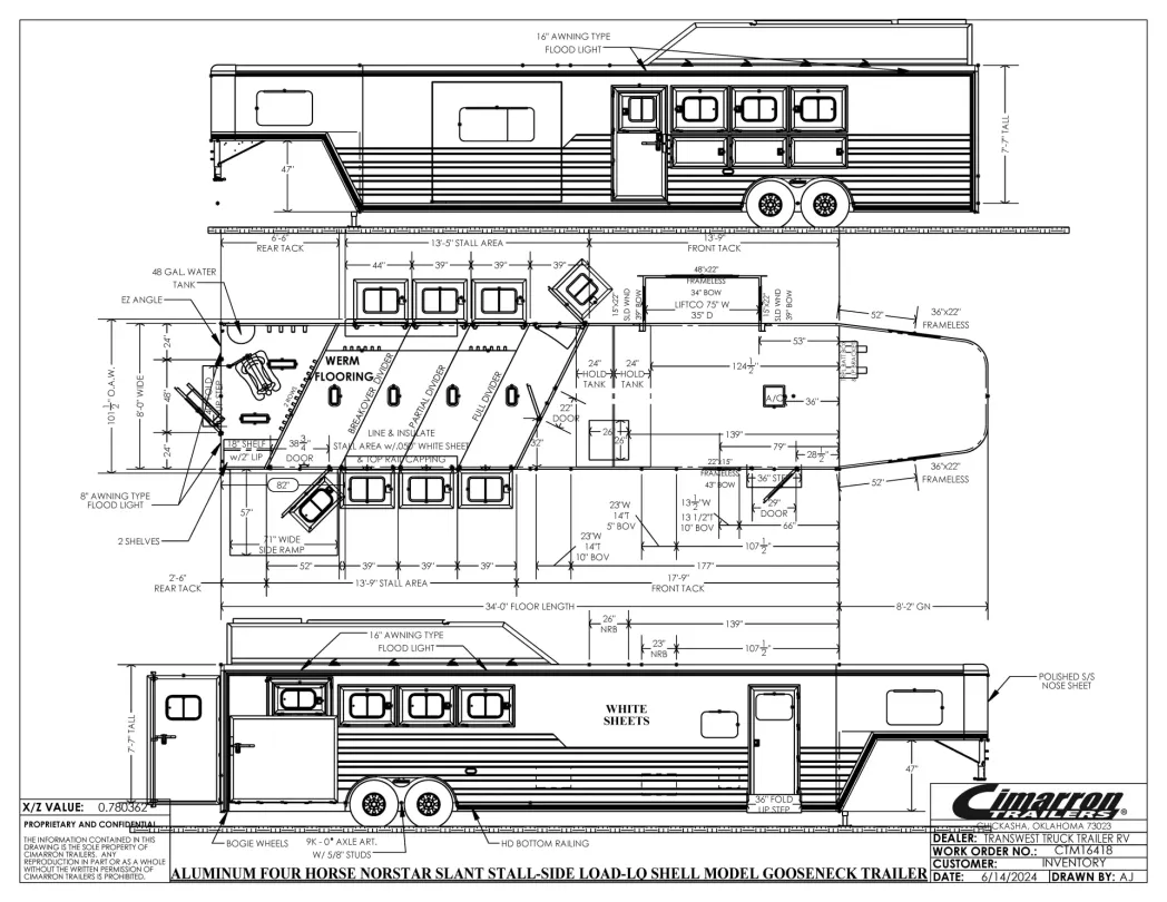 2025 Cimarron Norstar 4HLQ 