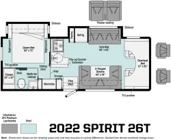 2025 Winnebago Spirit 26 T | Thumbnail Photo 10 of 10