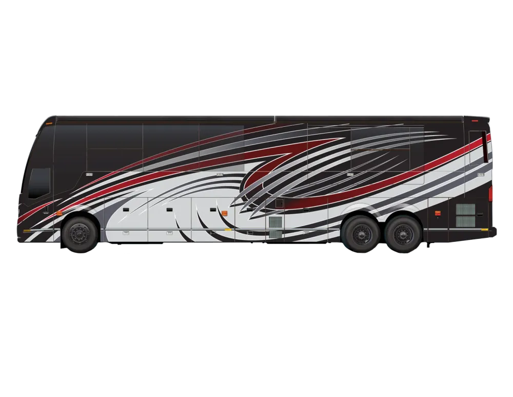 2025 Emerald Prevost H3-45 Triple Slide