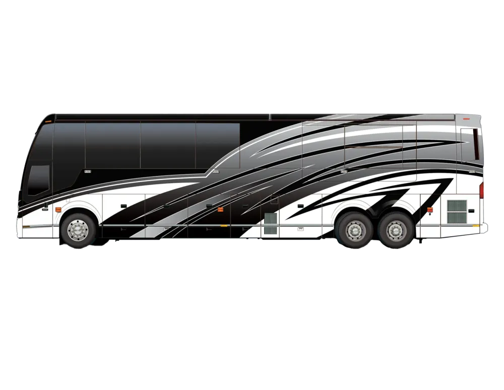 2025 Emerald Prevost H3-45 Triple Slide