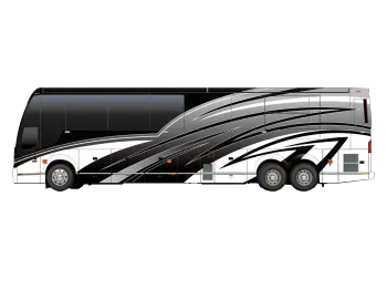 2025 Emerald Prevost H3-45 Triple Slide