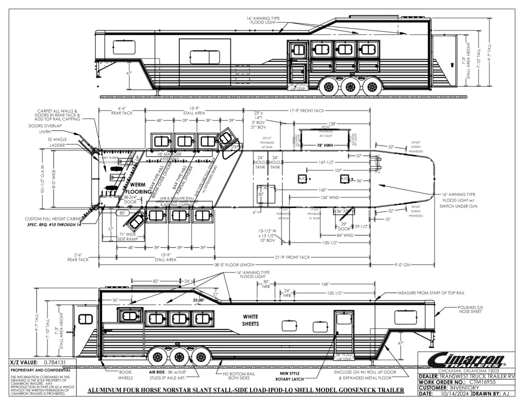 2025 Cimarron Norstar 4HLQ 