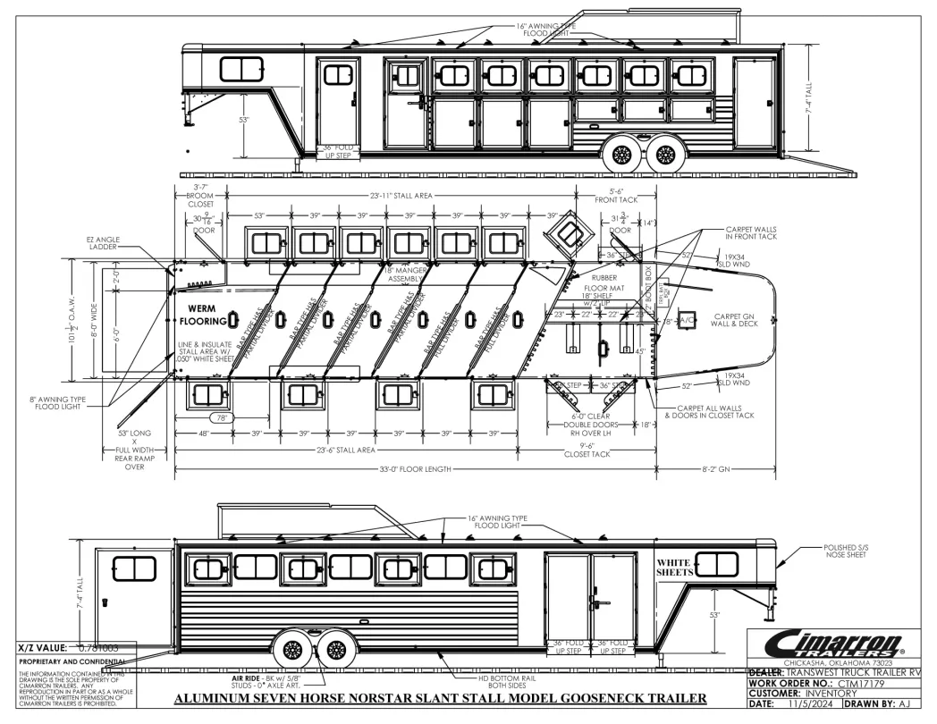 2025 Cimarron Norstar 7hgn 