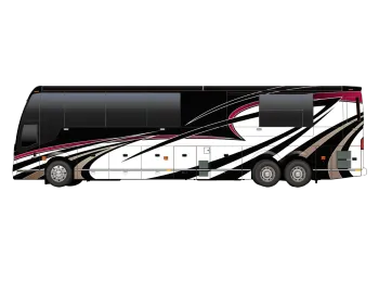 2026 Emerald Prevost H3-45 Quad Slide