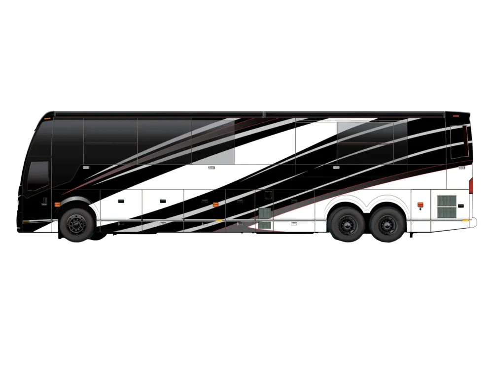 2025 Emerald Prevost H3-45 Quad Slide