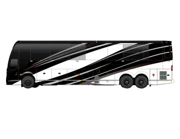 2025 Emerald Prevost H3-45 Quad Slide