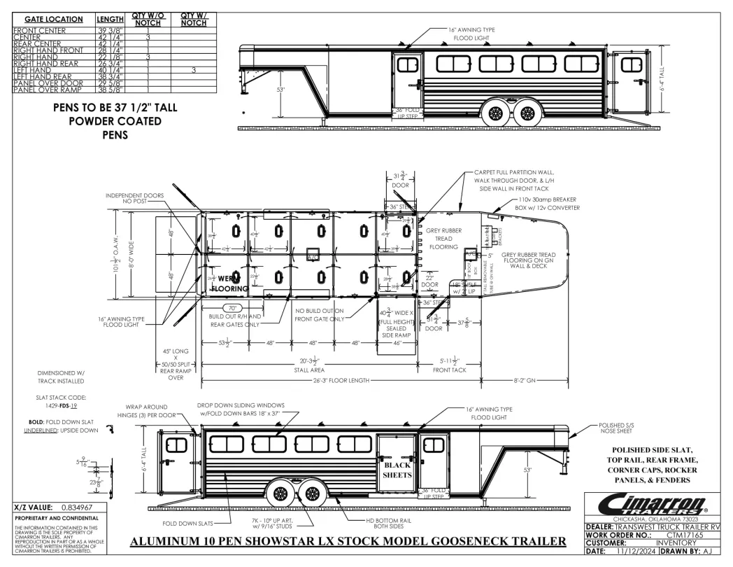 2025 Cimarron Showstar LX 