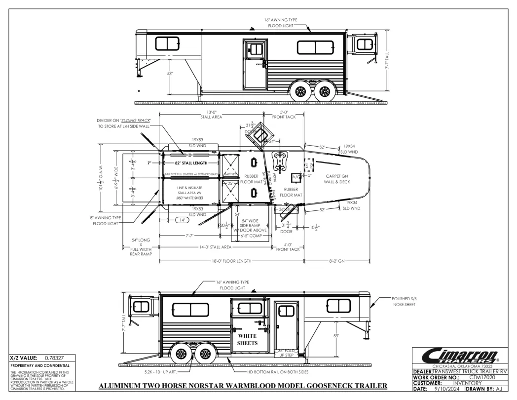 2025 Cimarron Norstar 2HGN 