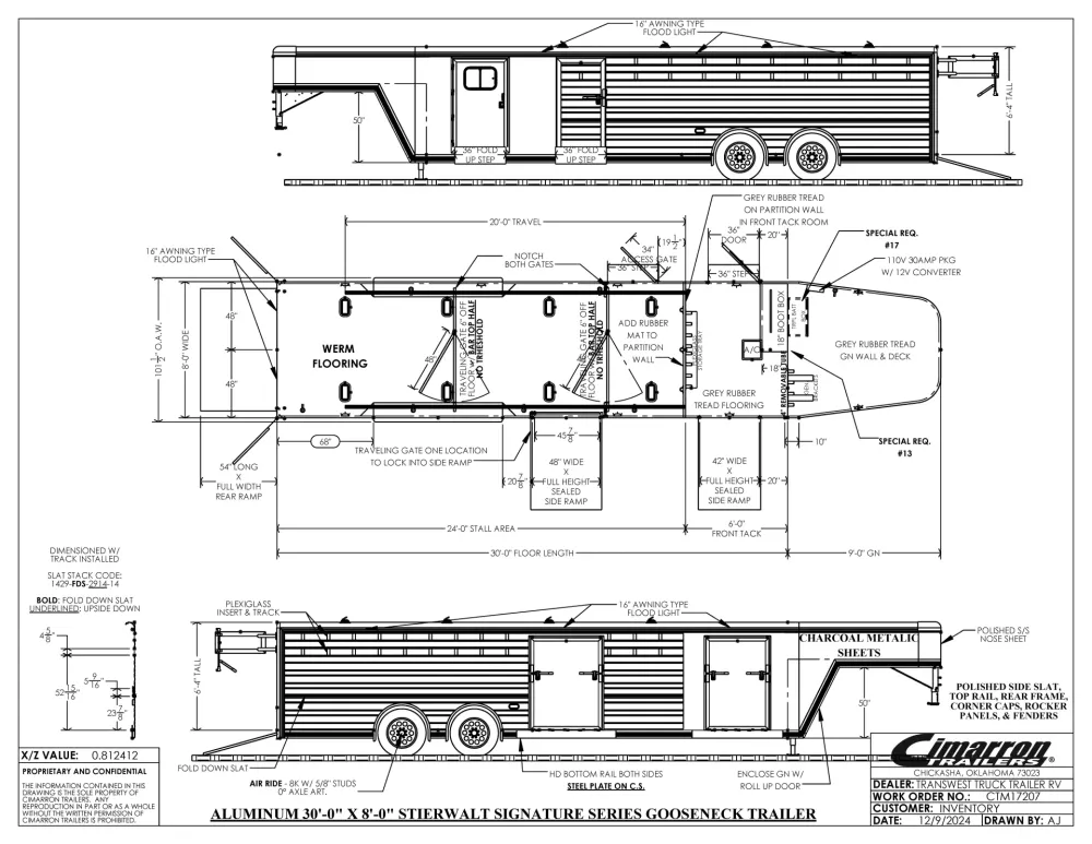 2025 Cimarron Stierwalt Signature Series Stock