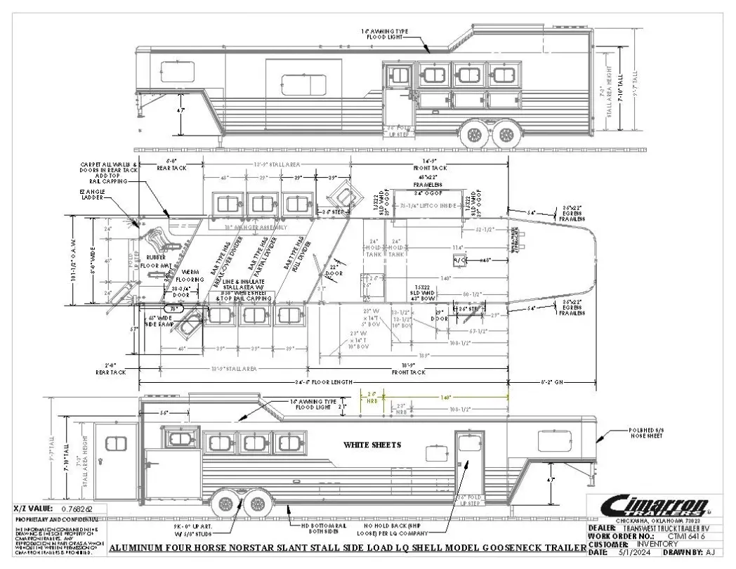 2025 Cimarron Norstar 4HLQ 