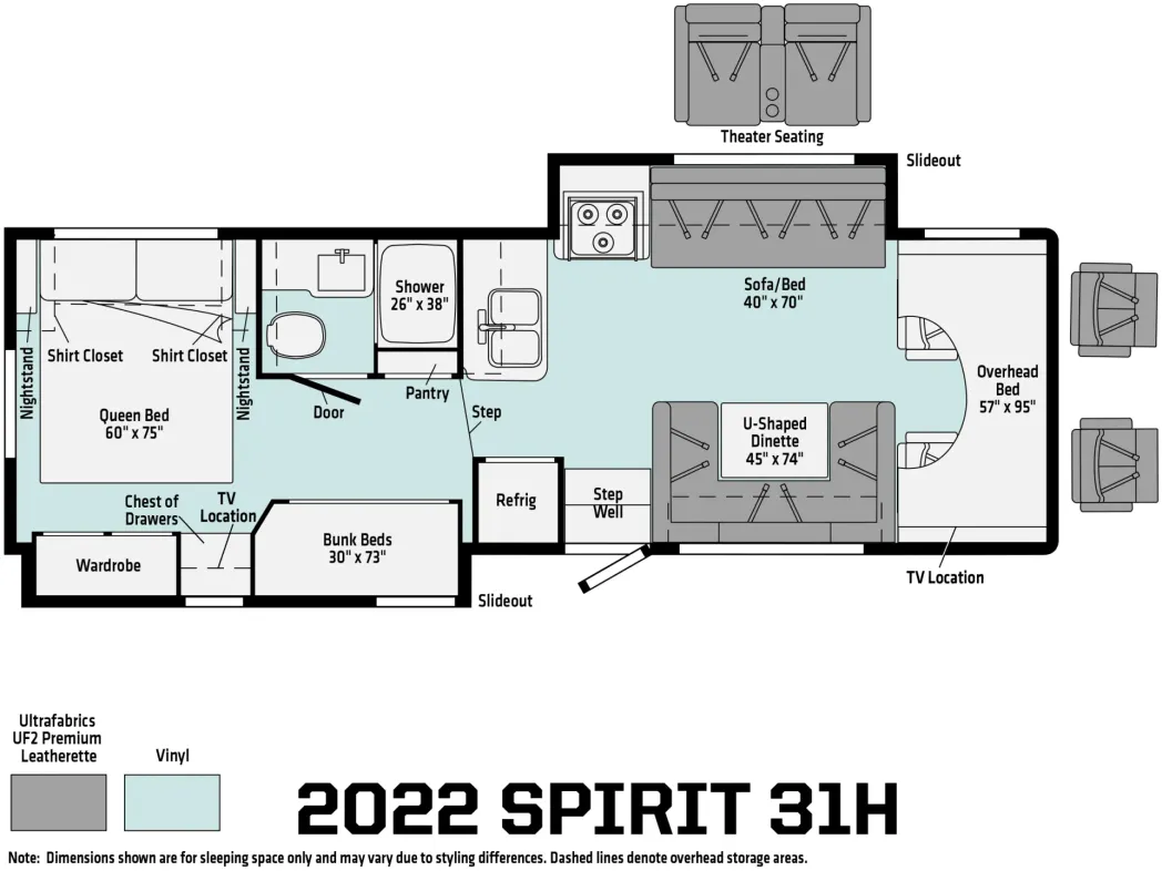 2025 Winnebago Spirit 31 H 