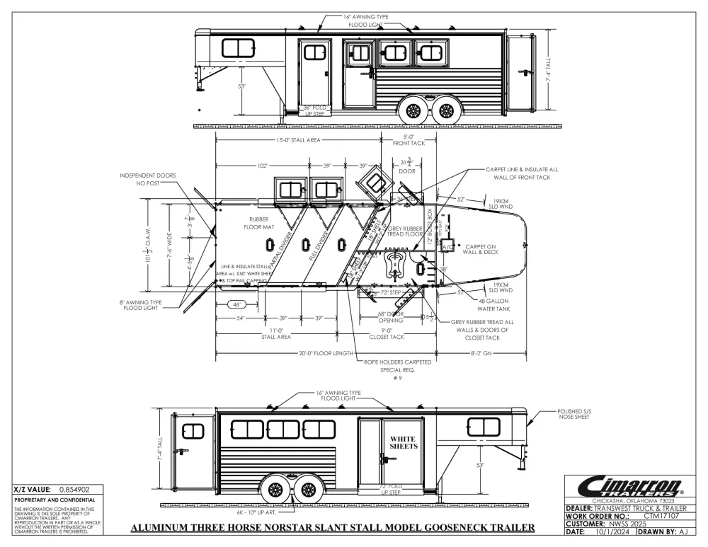 2025 Cimarron Norstar 3HGN