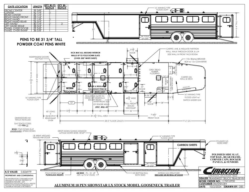 2025 Cimarron Showstar LX