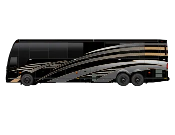 2025 Emerald Prevost H3-45 Triple Slide