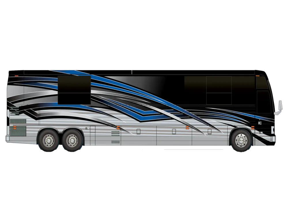 2025 Emerald Prevost X3-45 Double Slide