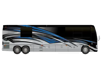 2025 Emerald Prevost X3-45 Double Slide