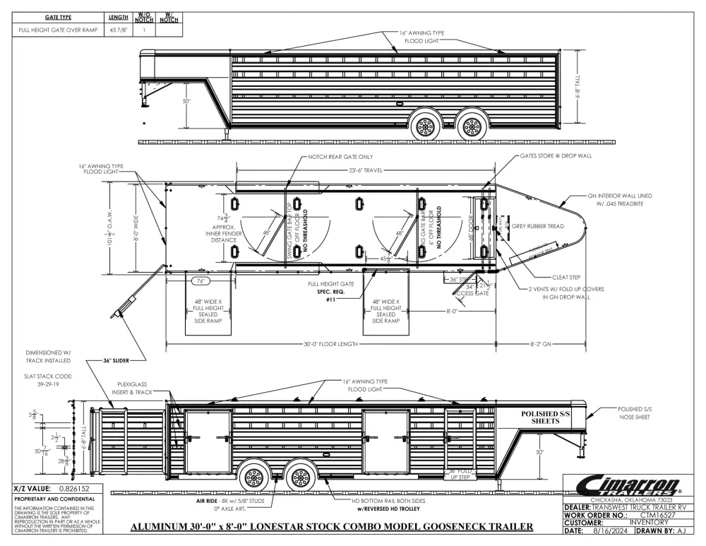 2025 Cimarron Lonestar Stock