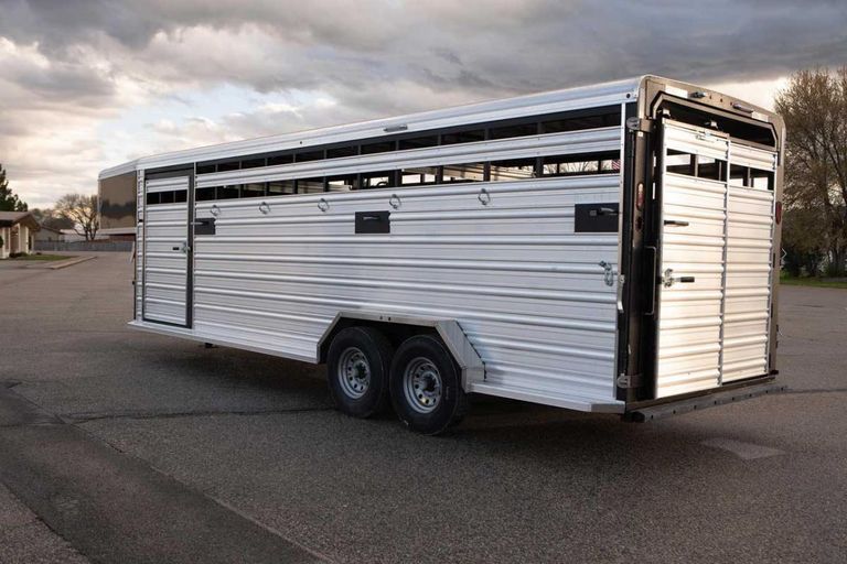 Logan Coach Stockman Stock Trailer